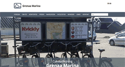 Desktop Screenshot of grenaamarina.dk
