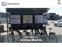 Tablet Screenshot of grenaamarina.dk